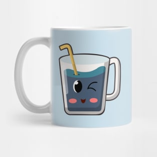 kawaii Cute grape fruit juice drink Mug